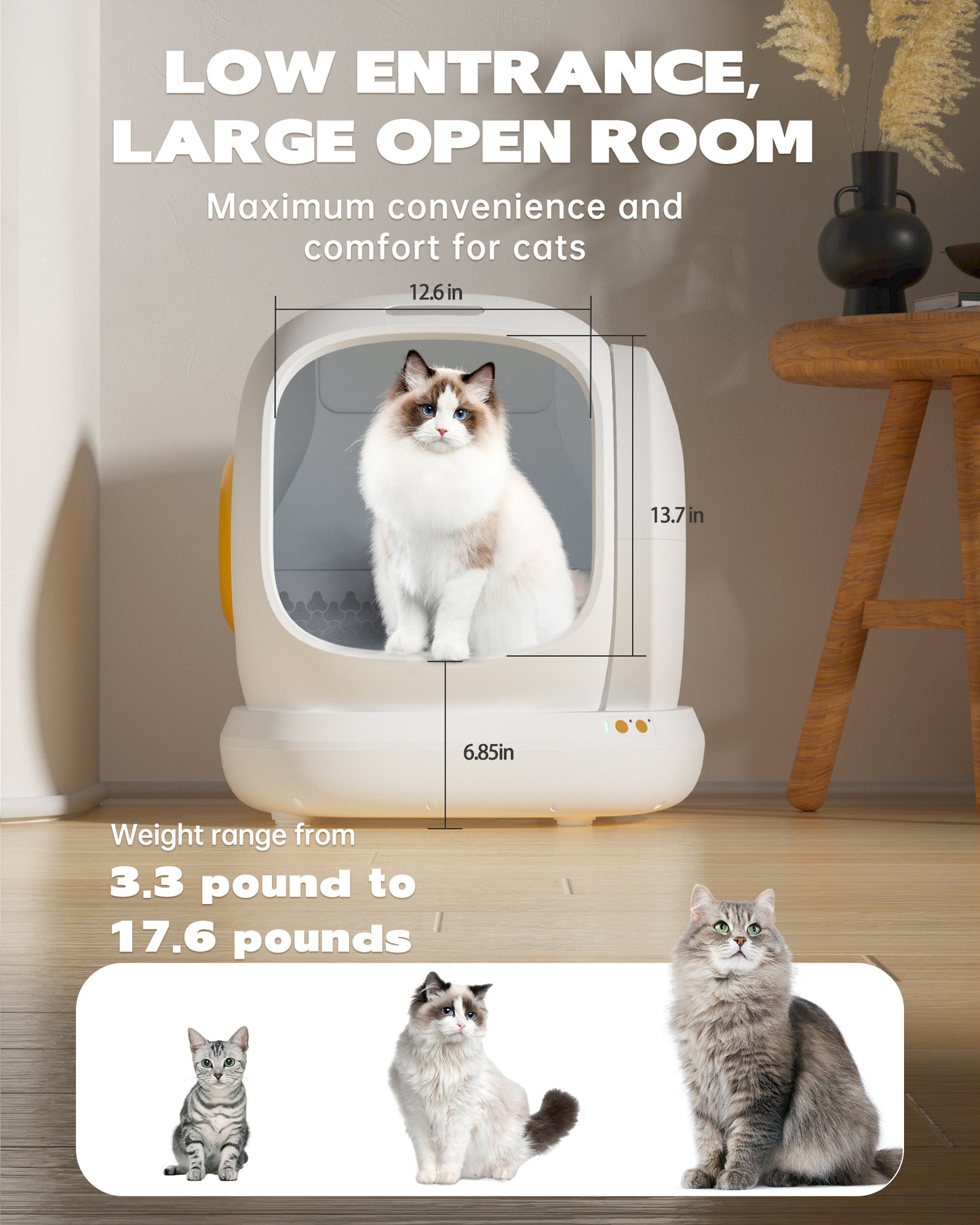 UBPet C20 self cleaning automatic Cat litter box