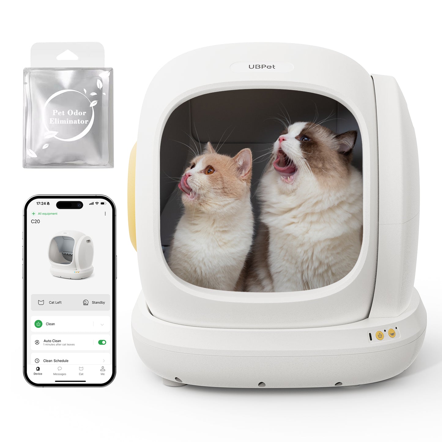 UBPet C20 self cleaning automatic Cat litter box